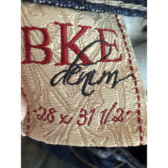 BKE Denim Kate Women’s Bootcut Jeans Size 28x31.5 Medium Wash Stretch Cotton Ble - Picture 5 of 7